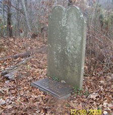 Berry-Laughlin Cemetery headstone