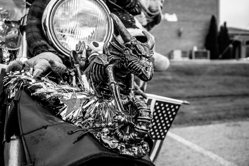 Riders on the Copperhead Trail motorcycle ride