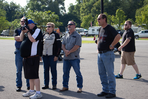 Riders on the Copperhead Trail motorcycle ride
