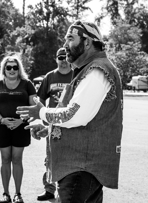 Riders on the Copperhead Trail motorcycle ride